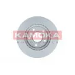 Jeu de 2 disques de frein avant KAMOKA 103115 - Visuel 2