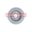 Jeu de 2 disques de frein arrière KAMOKA 103131 - Visuel 3
