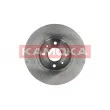 Jeu de 2 disques de frein arrière KAMOKA 103132 - Visuel 2