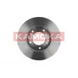 Jeu de 2 disques de frein avant KAMOKA 103133 - Visuel 2