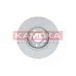 Jeu de 2 disques de frein arrière KAMOKA 103134 - Visuel 2