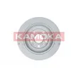 Jeu de 2 disques de frein arrière KAMOKA 1031356 - Visuel 2