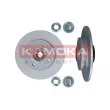 Jeu de 2 disques de frein arrière KAMOKA 103136 - Visuel 1