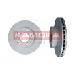 Jeu de 2 disques de frein avant KAMOKA 103139 - Visuel 2