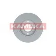 Jeu de 2 disques de frein arrière KAMOKA 103146 - Visuel 3