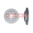 Jeu de 2 disques de frein arrière KAMOKA 103147 - Visuel 2