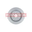 Jeu de 2 disques de frein arrière KAMOKA 103148 - Visuel 3