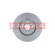 Jeu de 2 disques de frein arrière KAMOKA 103150 - Visuel 3