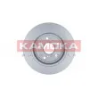 Jeu de 2 disques de frein arrière KAMOKA 103154 - Visuel 3