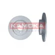 Jeu de 2 disques de frein arrière KAMOKA 103158 - Visuel 2