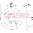 Jeu de 2 disques de frein arrière KAMOKA 103159 - Visuel 1