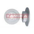 Jeu de 2 disques de frein arrière KAMOKA 1031622 - Visuel 1
