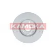 Jeu de 2 disques de frein avant KAMOKA 1031634 - Visuel 2