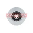 Jeu de 2 disques de frein arrière KAMOKA 1031660 - Visuel 2