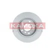 Jeu de 2 disques de frein arrière KAMOKA 1031662 - Visuel 2