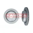 Jeu de 2 disques de frein arrière KAMOKA 1031672 - Visuel 1