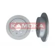 Jeu de 2 disques de frein arrière KAMOKA 103168 - Visuel 2