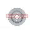 Jeu de 2 disques de frein arrière KAMOKA 103168 - Visuel 3