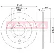 Jeu de 2 disques de frein arrière KAMOKA 103169 - Visuel 1