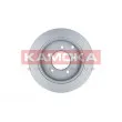 Jeu de 2 disques de frein arrière KAMOKA 103169 - Visuel 3