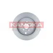 Jeu de 2 disques de frein arrière KAMOKA 103173 - Visuel 3