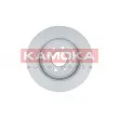 Jeu de 2 disques de frein arrière KAMOKA 1031738 - Visuel 2