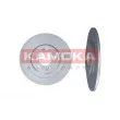 Jeu de 2 disques de frein arrière KAMOKA 103174 - Visuel 2