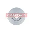 Jeu de 2 disques de frein arrière KAMOKA 103174 - Visuel 3