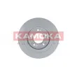 Jeu de 2 disques de frein arrière KAMOKA 103175 - Visuel 3