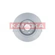 Jeu de 2 disques de frein arrière KAMOKA 103177 - Visuel 3