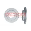 Jeu de 2 disques de frein arrière KAMOKA 1031772 - Visuel 1