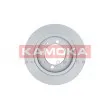 Jeu de 2 disques de frein arrière KAMOKA 1031772 - Visuel 2