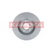 Jeu de 2 disques de frein arrière KAMOKA 103180 - Visuel 3