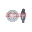 Jeu de 2 disques de frein arrière KAMOKA 103183 - Visuel 2