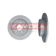Jeu de 2 disques de frein arrière KAMOKA 103184 - Visuel 2