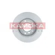Jeu de 2 disques de frein arrière KAMOKA 1031864 - Visuel 2
