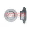 Jeu de 2 disques de frein arrière KAMOKA 103187 - Visuel 2