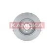 Jeu de 2 disques de frein arrière KAMOKA 103187 - Visuel 3