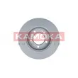 Jeu de 2 disques de frein arrière KAMOKA 103196 - Visuel 3