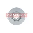 Jeu de 2 disques de frein arrière KAMOKA 103197 - Visuel 3