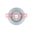Jeu de 2 disques de frein arrière KAMOKA 103199 - Visuel 3
