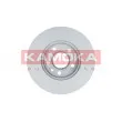 Jeu de 2 disques de frein avant KAMOKA 1032020 - Visuel 2