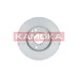 Jeu de 2 disques de frein avant KAMOKA 1032070 - Visuel 2