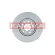 Jeu de 2 disques de frein avant KAMOKA 1032082 - Visuel 2