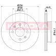 Jeu de 2 disques de frein avant KAMOKA 103209 - Visuel 1