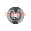Jeu de 2 disques de frein arrière KAMOKA 103213 - Visuel 2