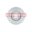 Jeu de 2 disques de frein avant KAMOKA 1032132 - Visuel 2