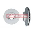 Jeu de 2 disques de frein avant KAMOKA 1032134 - Visuel 1
