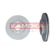 Jeu de 2 disques de frein avant KAMOKA 103214 - Visuel 2