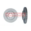 Jeu de 2 disques de frein avant KAMOKA 103215 - Visuel 2